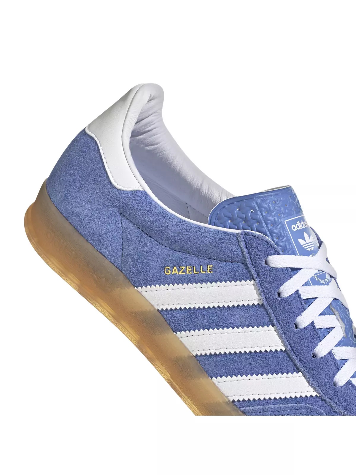 Originals Gazelle "Blue Fusion/Ftwr White/Gold Metallic" Women's Shoe - 4