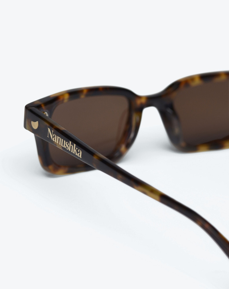 ALBIN - Plastic sunglasses - Dark amber 4