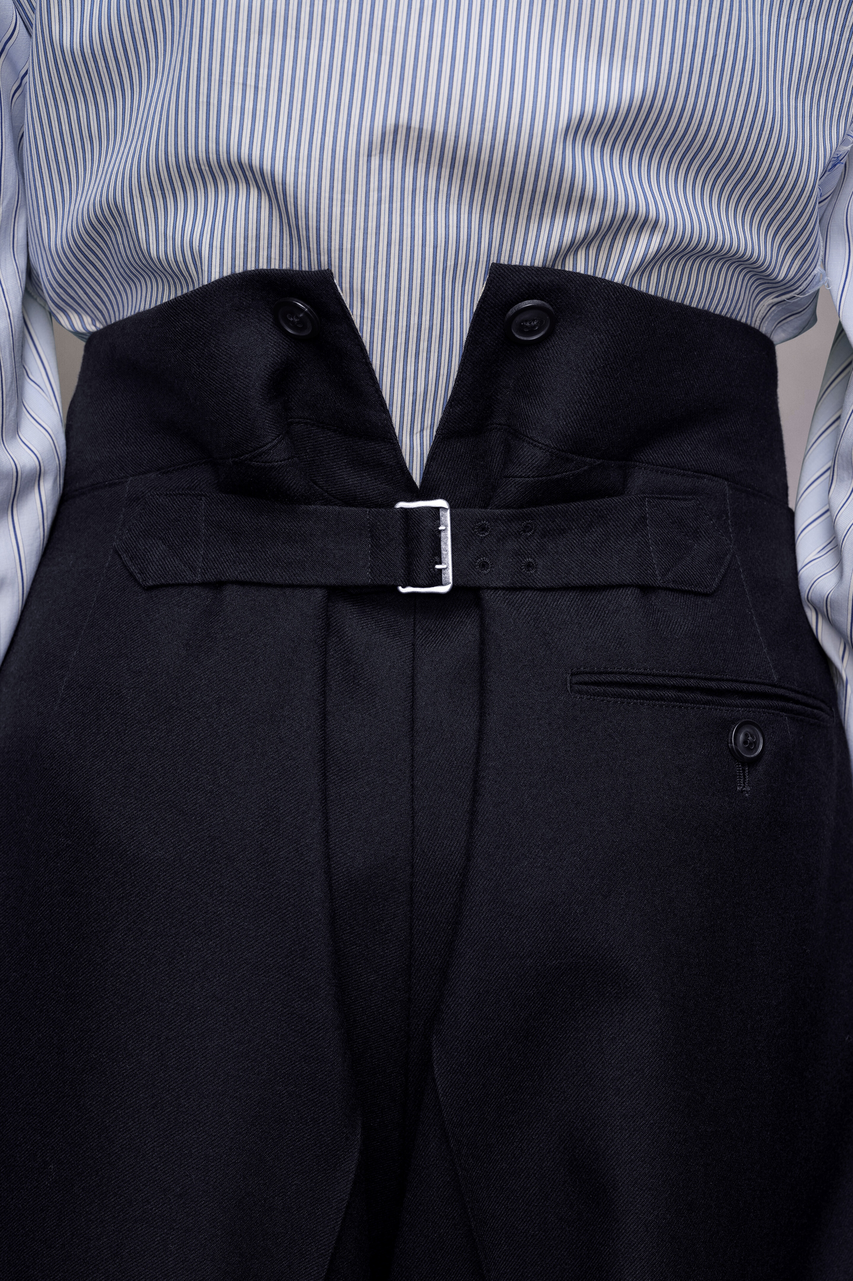 Barathea Wool Trousers - 6
