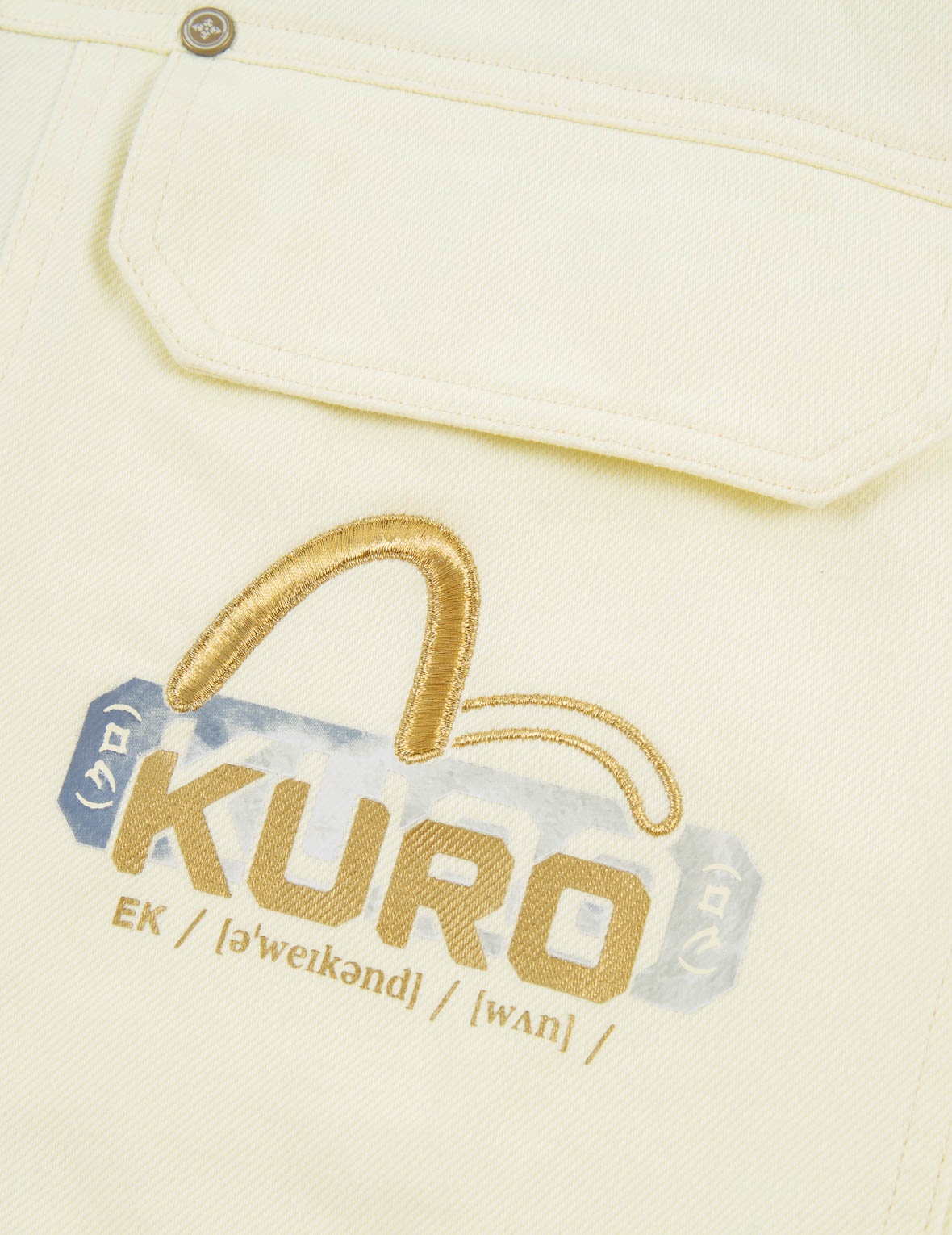 Multi-Language Logo Embroidery Shirt Jacket - 10