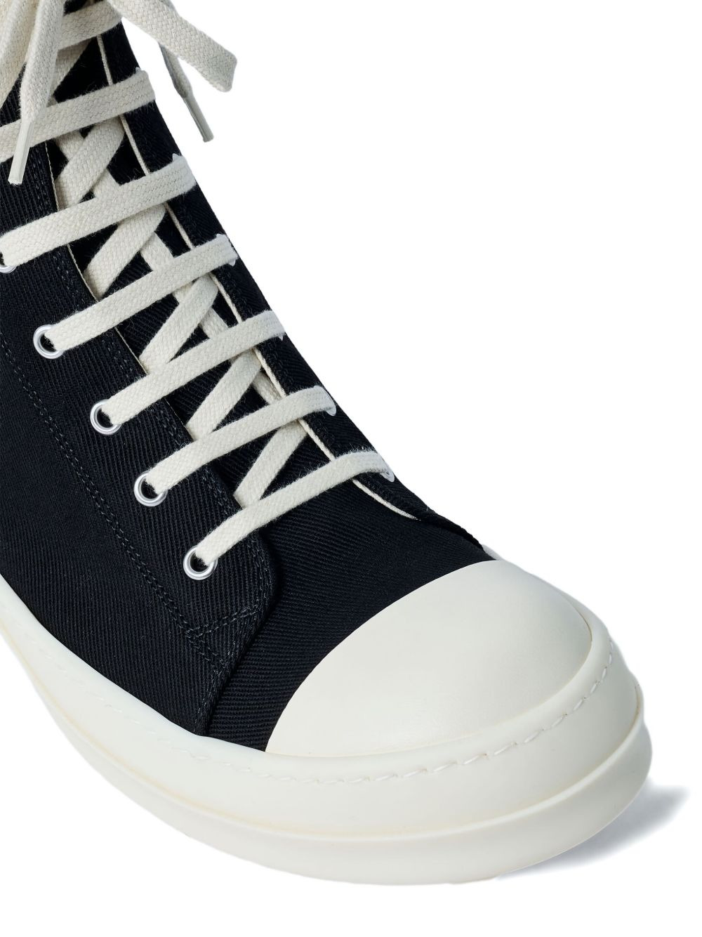 high-top lace-up sneakers - 3