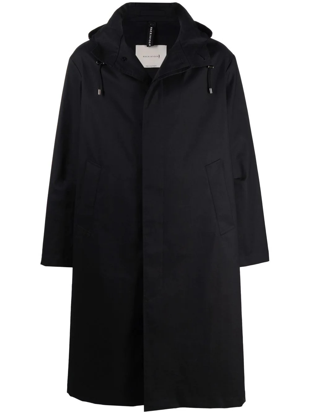 WOLFSON hooded raincoat - 1