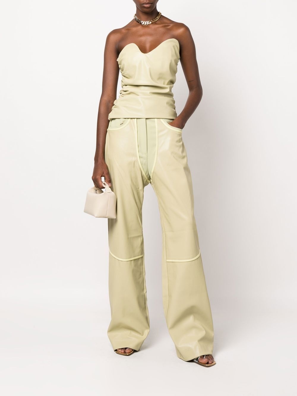 Rodeo seam-detail straight-leg jeans - 2