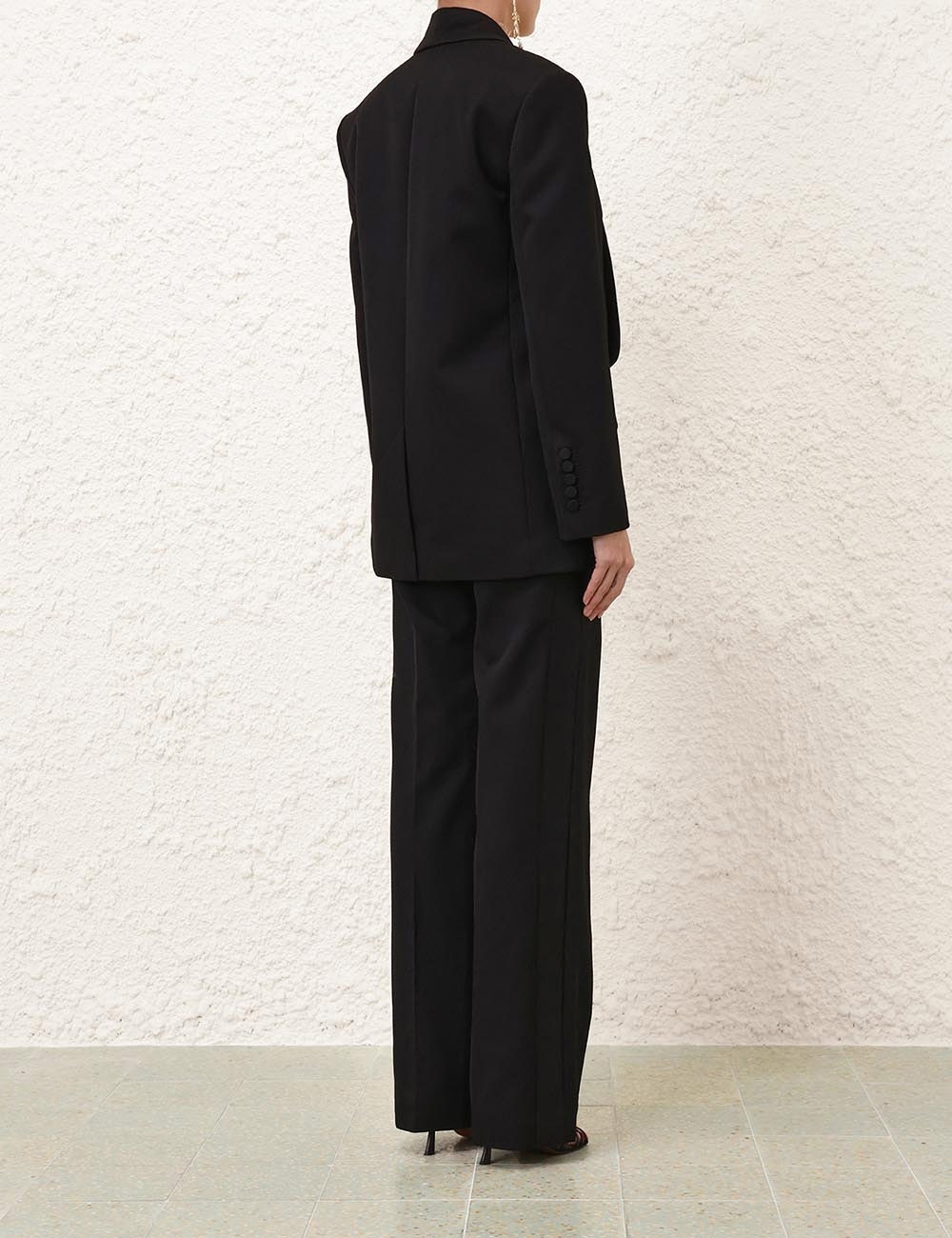 パンツ ZIMMERMANN 'Illustration Straight Tux' pants Beige Zimmermann Illustration Straight Tux Pants – Cettire