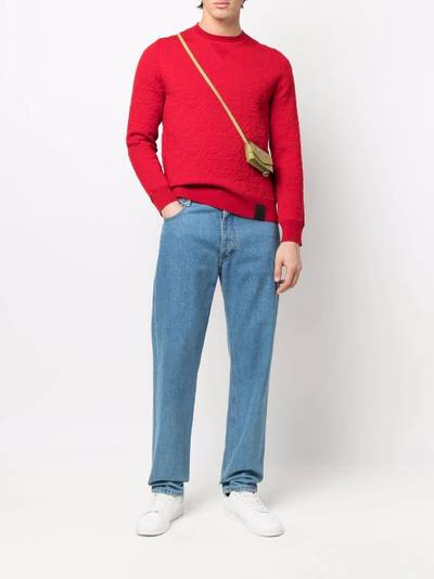 Salvatore Ferragamo embossed logo sweater outlook