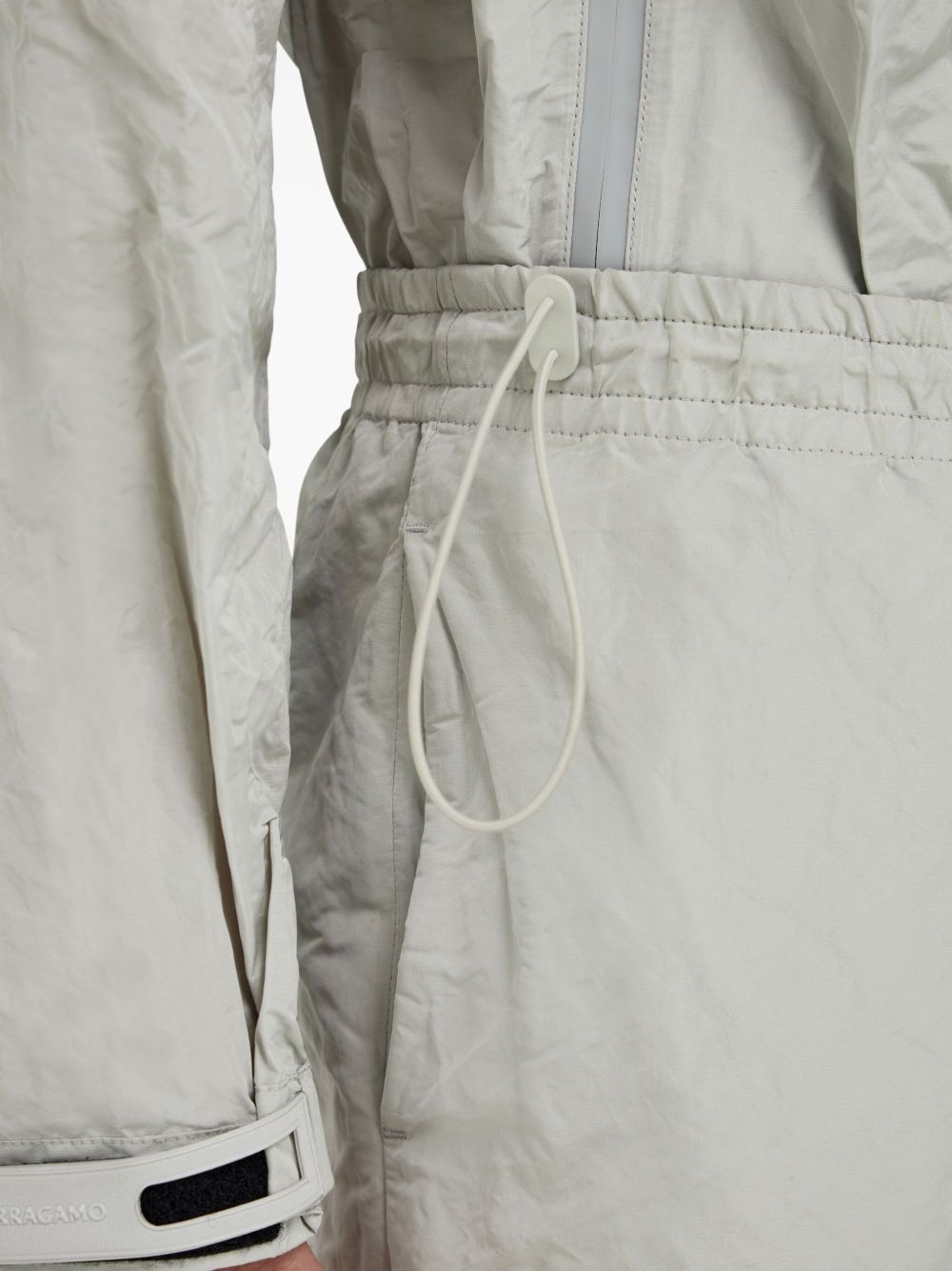 crinkled track pants - 5