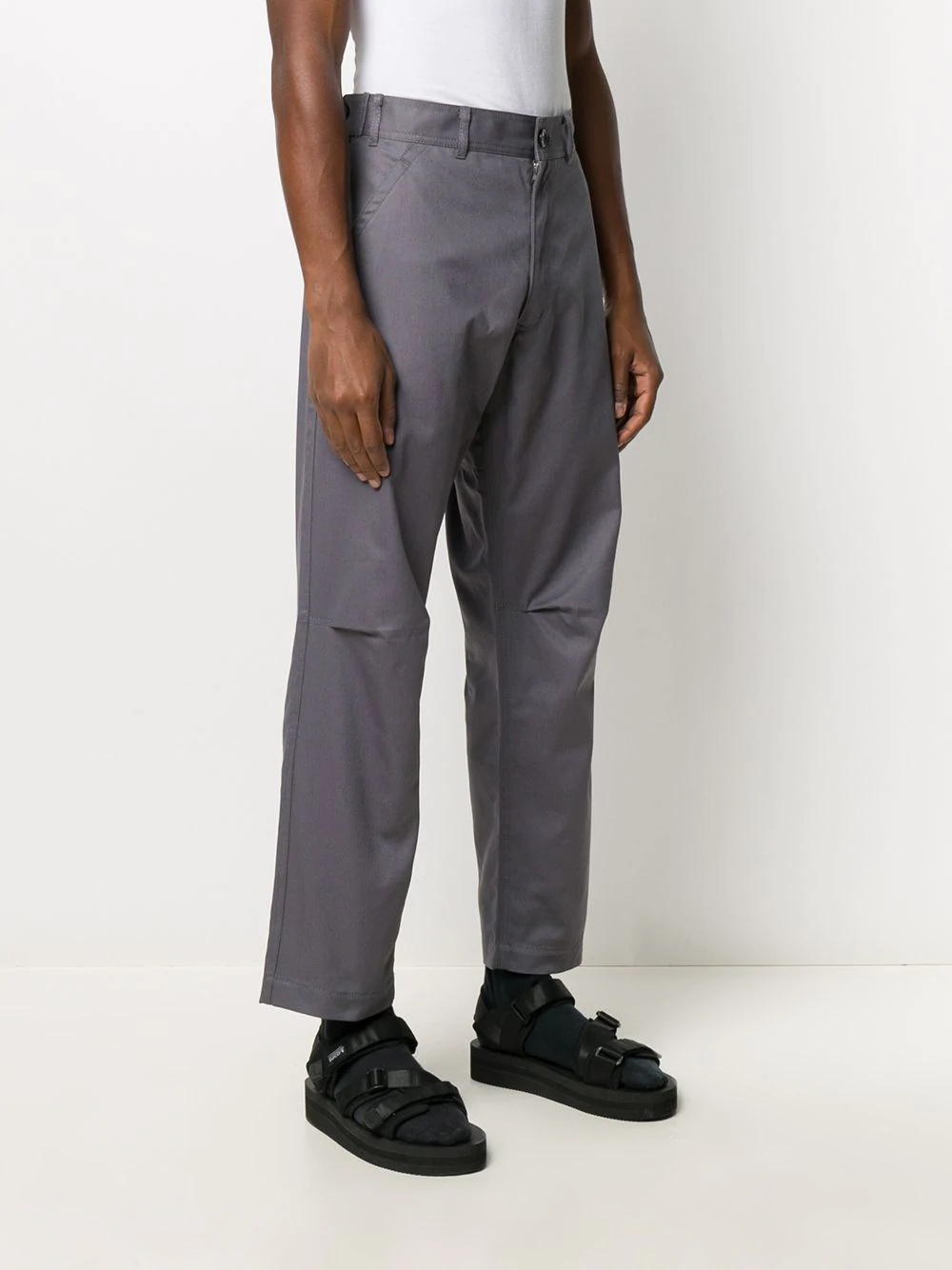 straight-leg trousers - 3