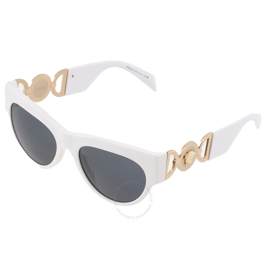 Versace Dark Grey Cat Eye Ladies Sunglasses VE4440U 314/87 56 - 4