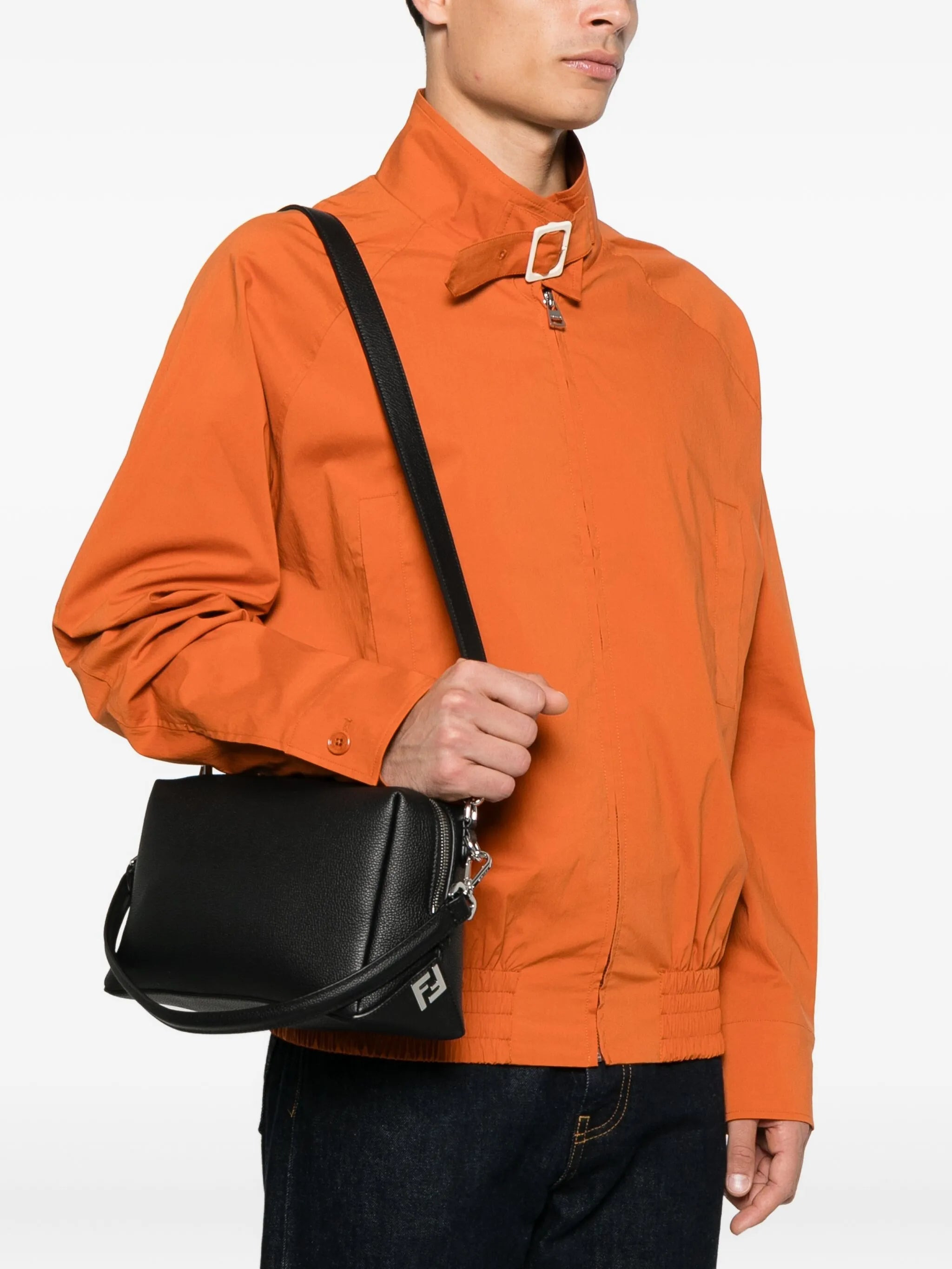 Fendi Medium Lui Logo-plaque Leather Shoulder Bag - 2
