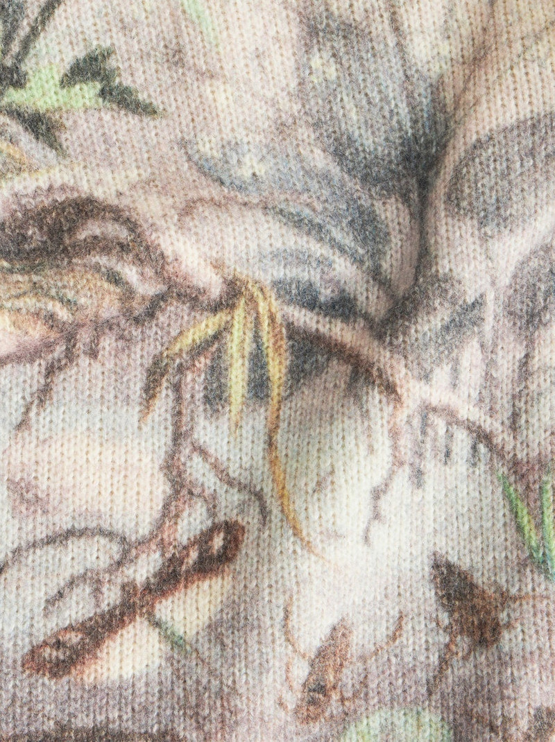 PRINTED MIXED ALPACA JUMPER 6