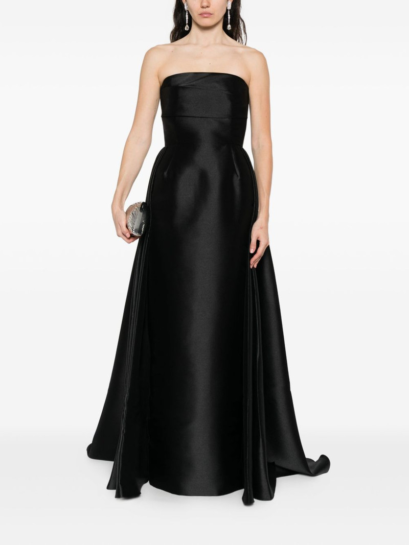 SOLACE LONDON The Tiffany strapless maxi dress outlook