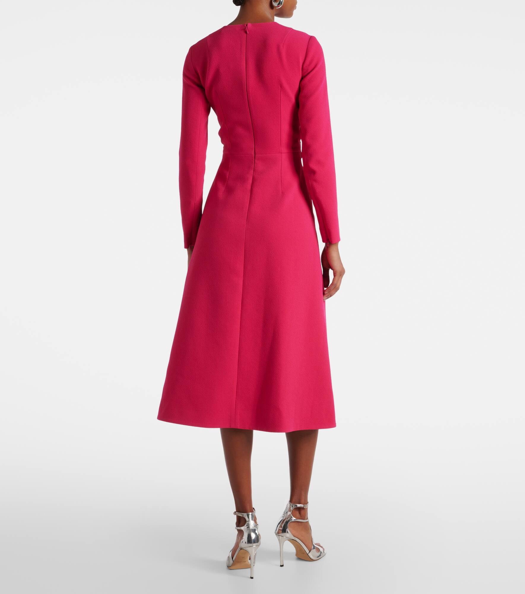 Elta crêpe midi dress - 3