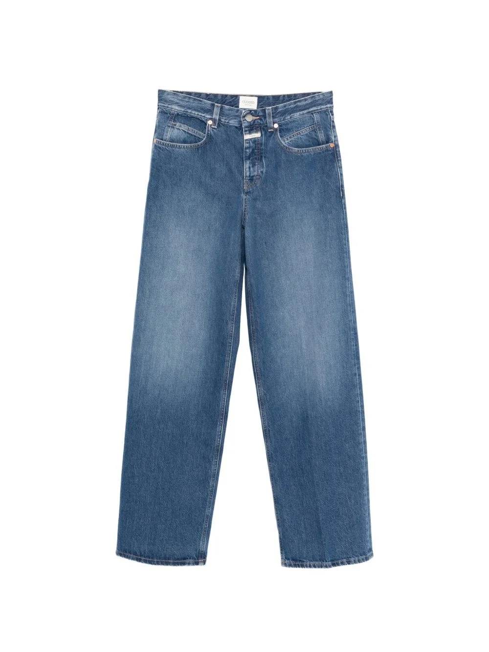 Denim cotton jeans - 1