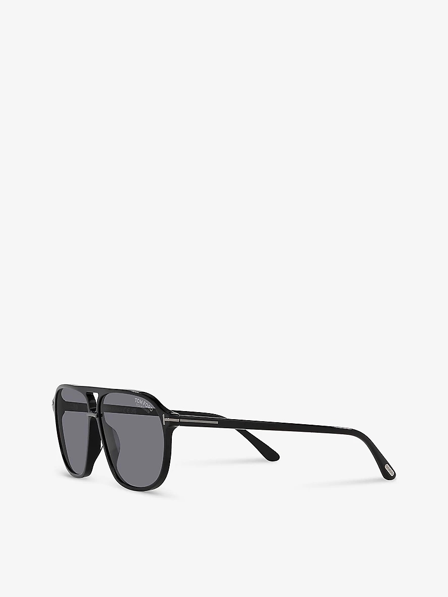 TR001634 Bruce aviator-frame acetate sunglasses - 3