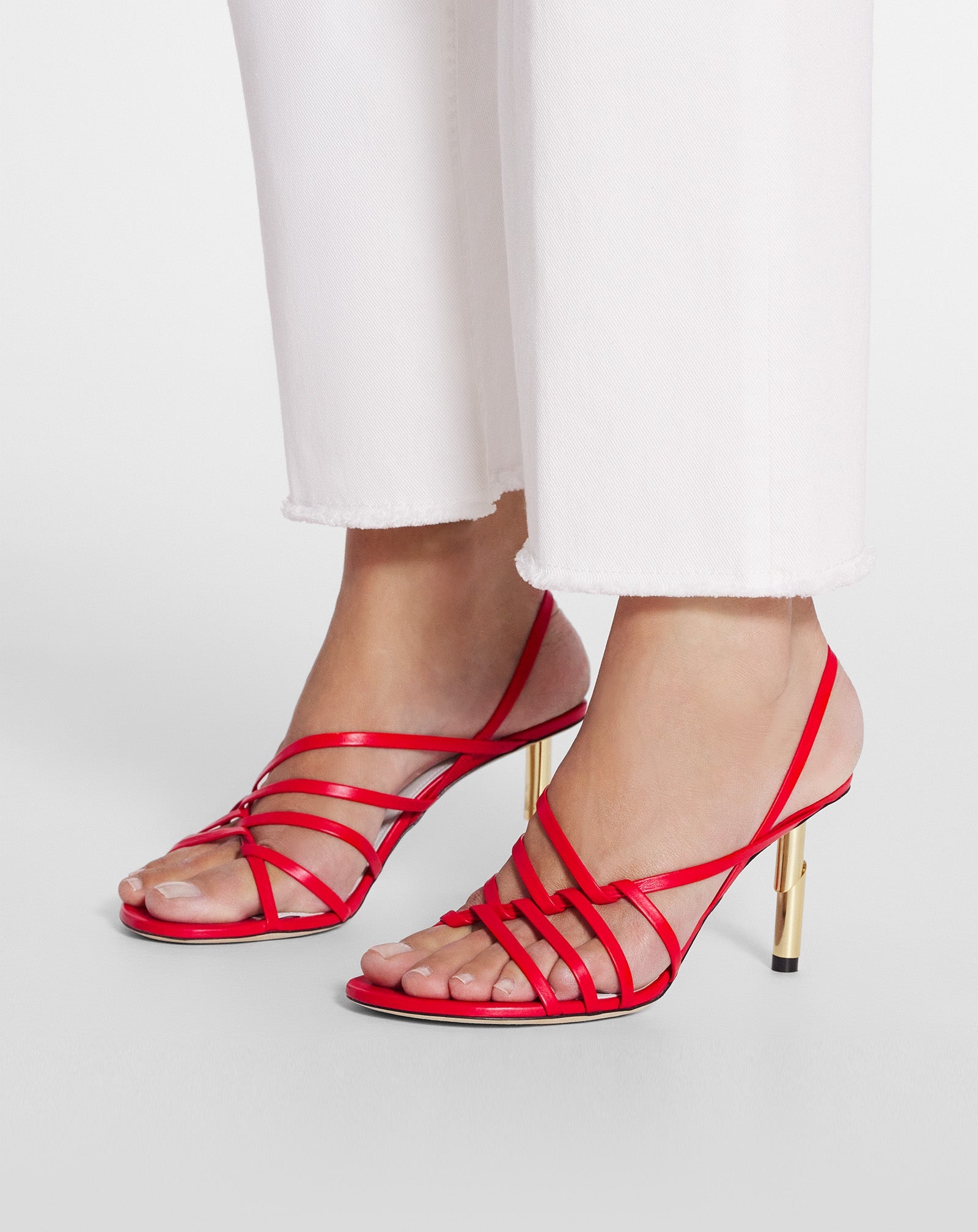 SEQUENCE BY LANVIN LEATHER SANDALS - 6