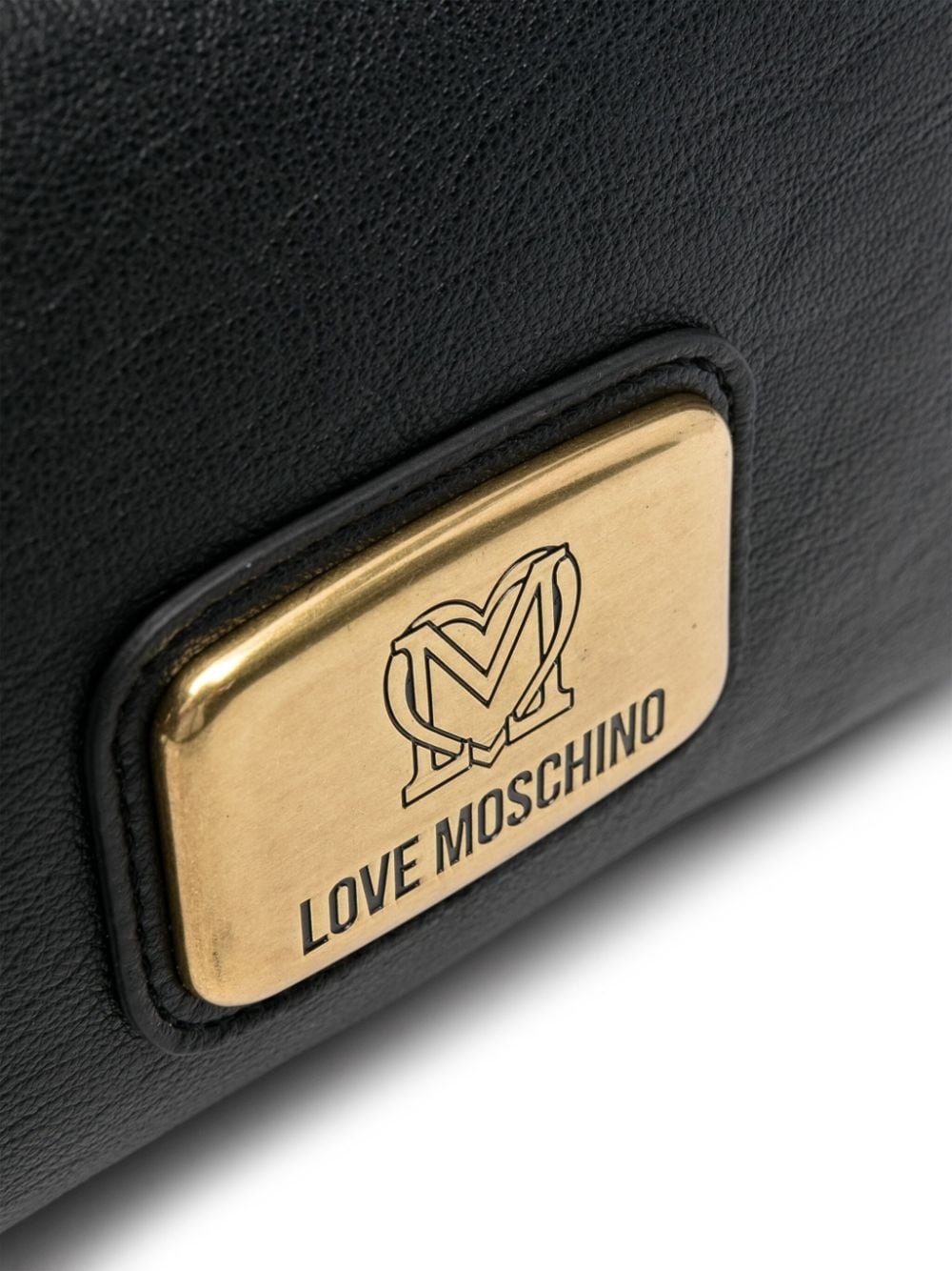 logo-plaque shoulder bag - 4