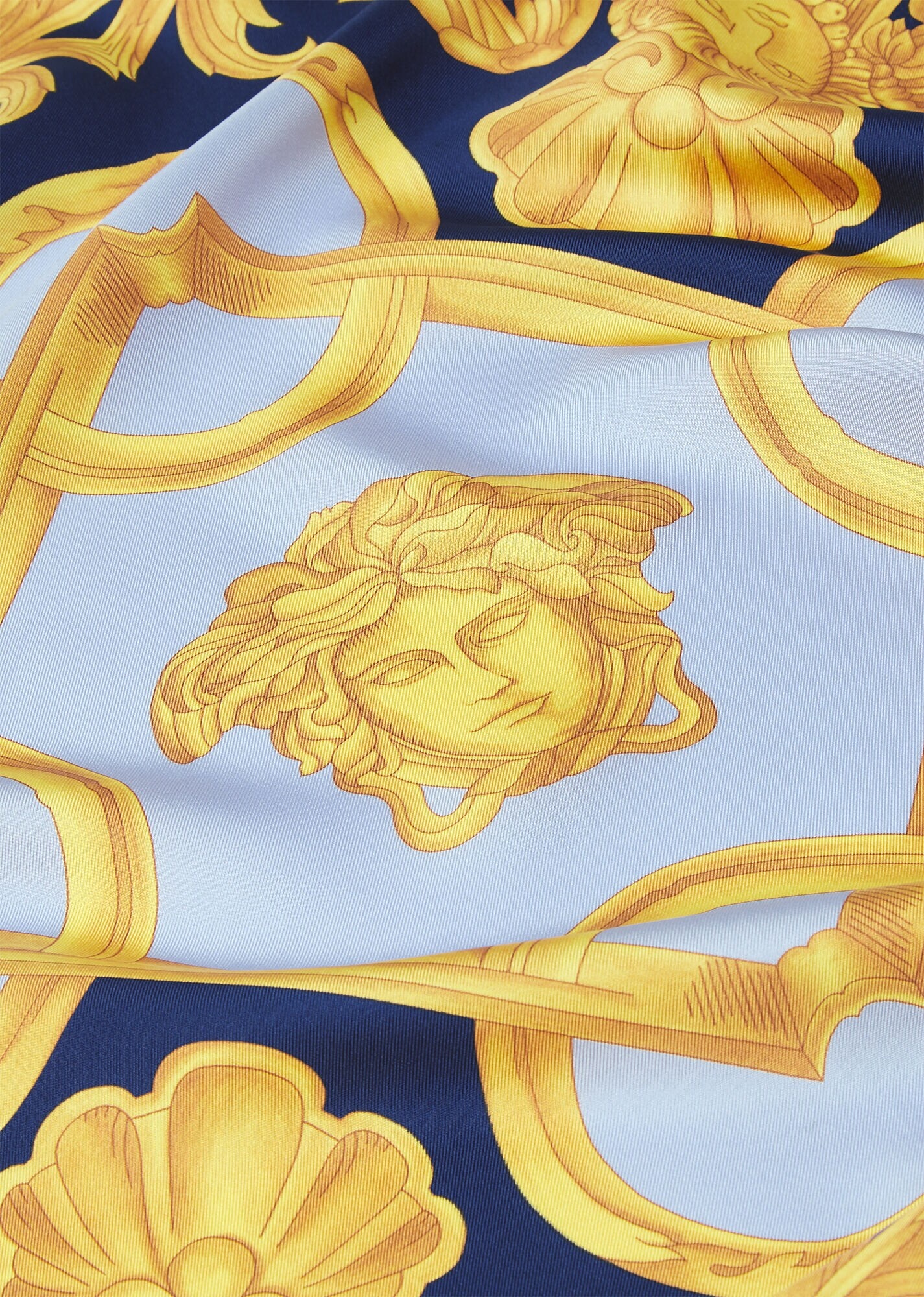 Barocco 660 Large Silk Foulard - 2