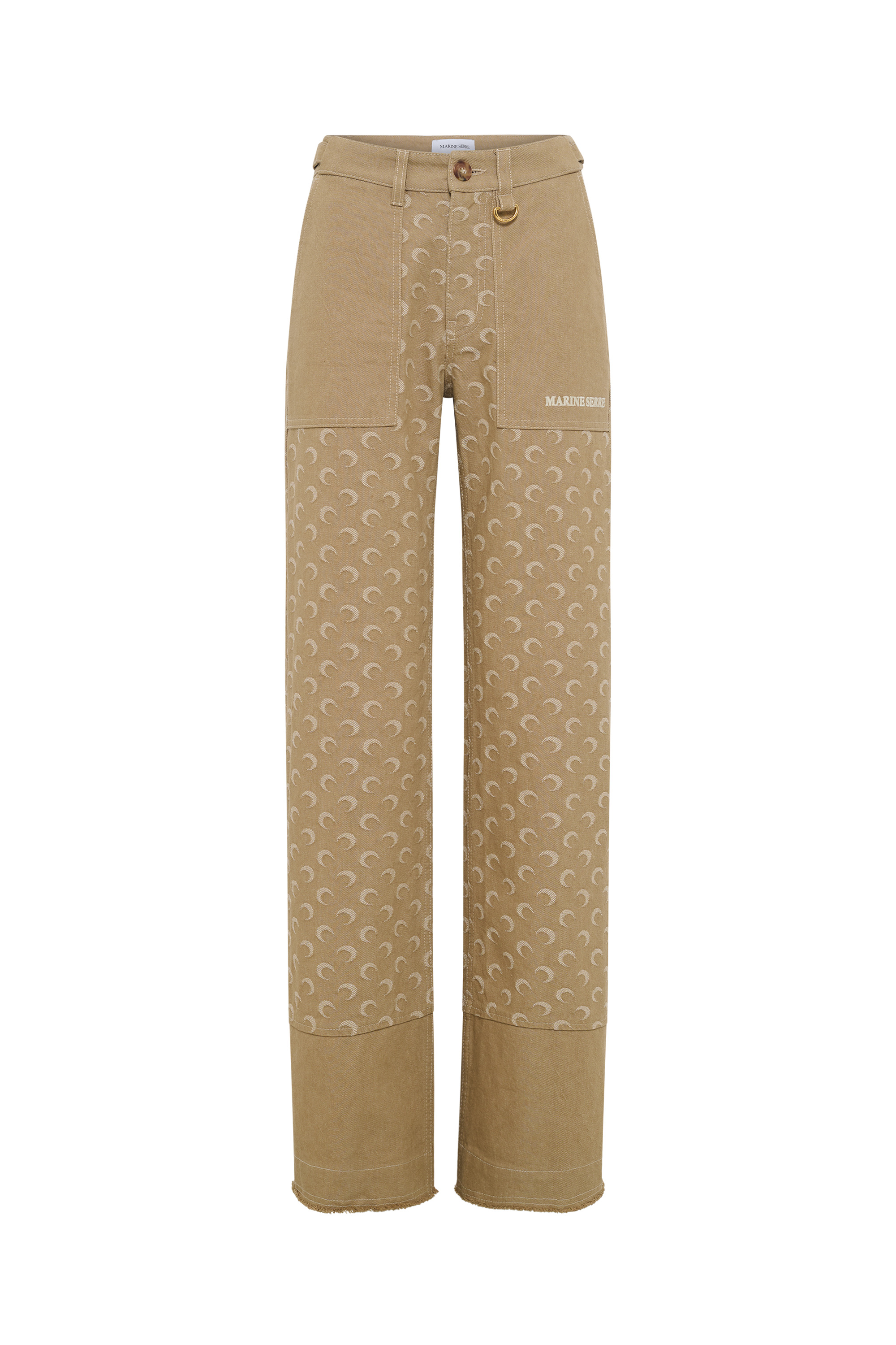 Moon Jacquard Twill Workwear Pants - 1