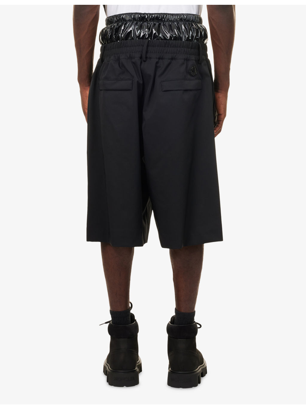 Moncler Genius x Asap Rocky Wide-Leg Shell Shorts - 4