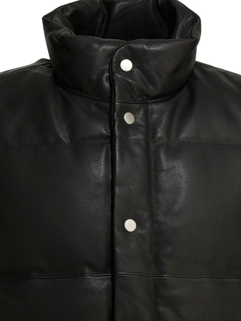 buttoned zip-up gilet 3