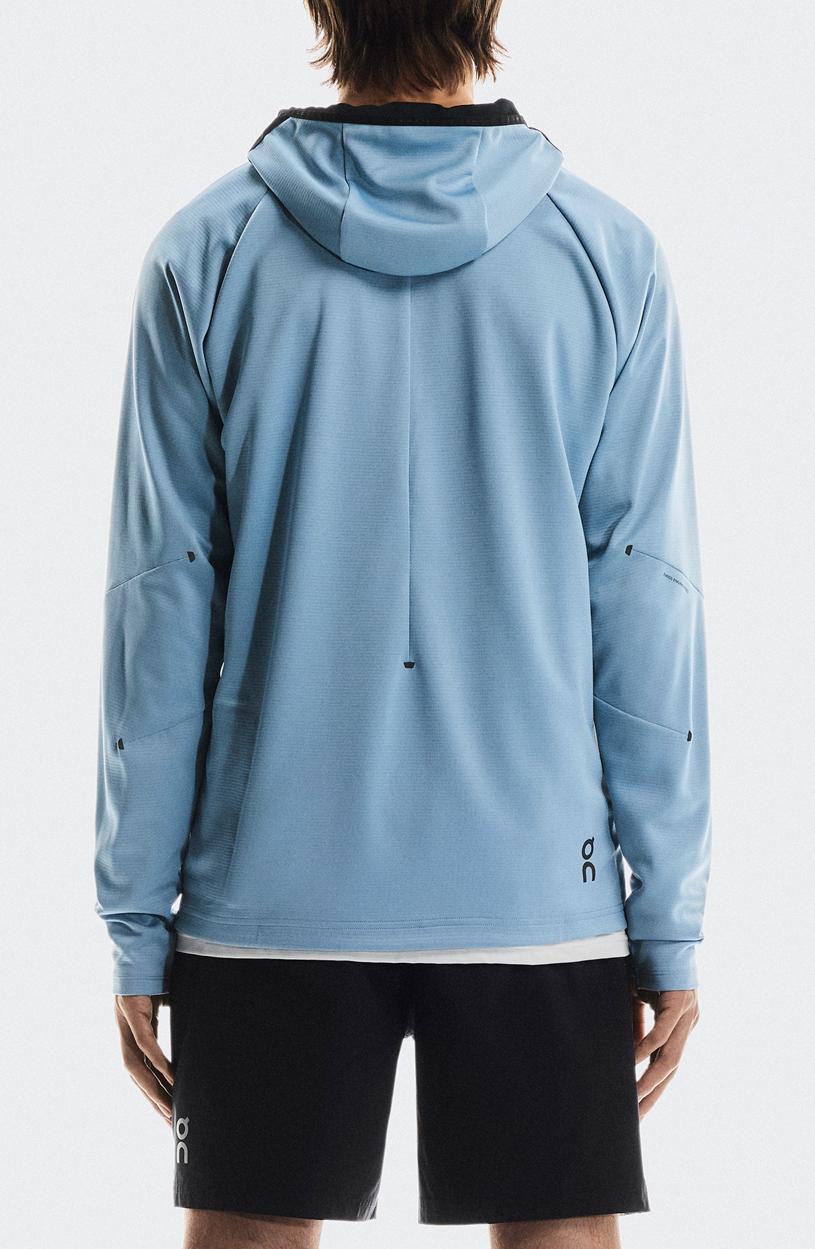 On Climate Zip Hoodie in Chambray at Nordstrom - 2