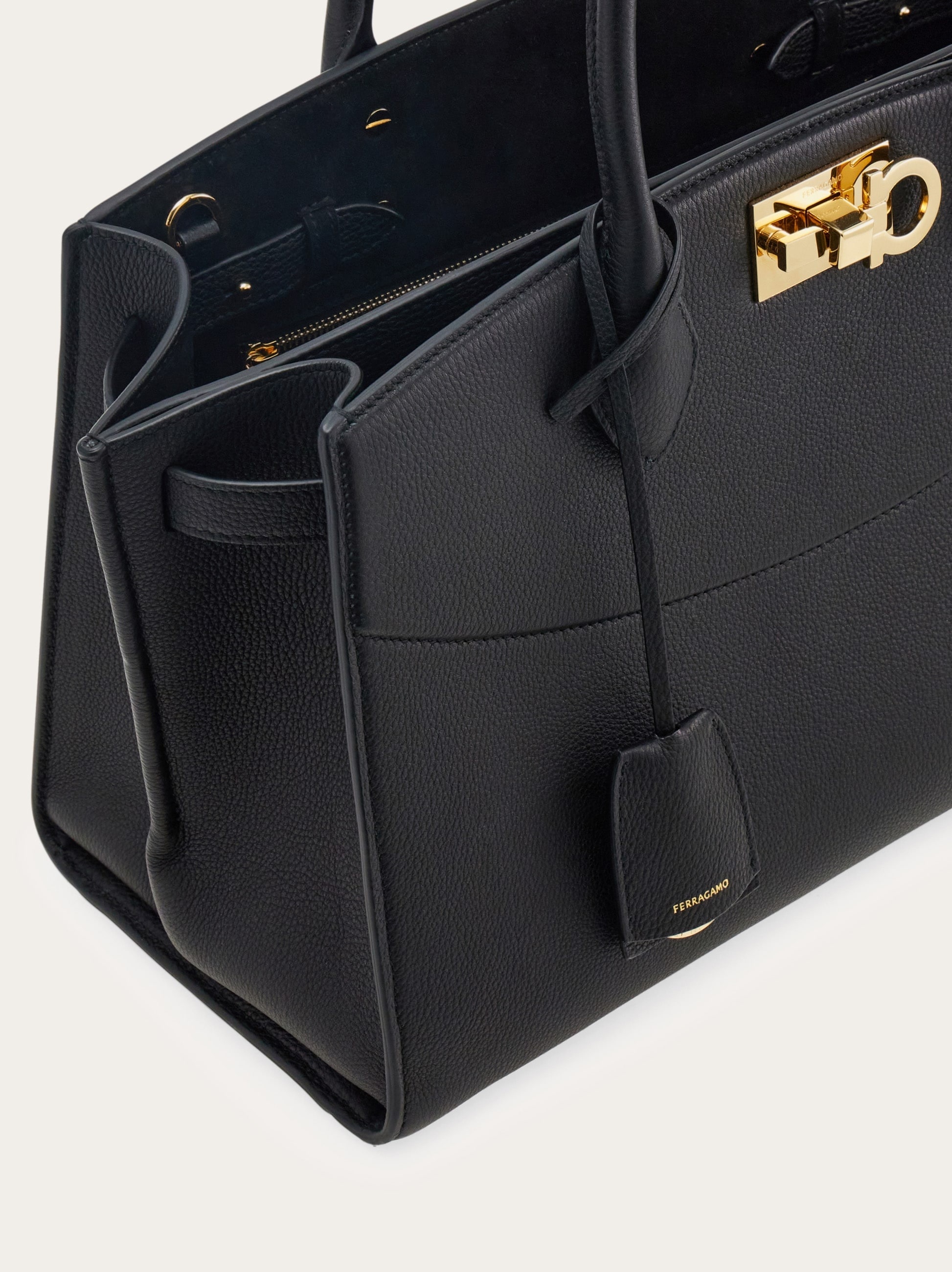 FERRAGAMO New Ferragamo Studio soft bag (L) | REVERSIBLE