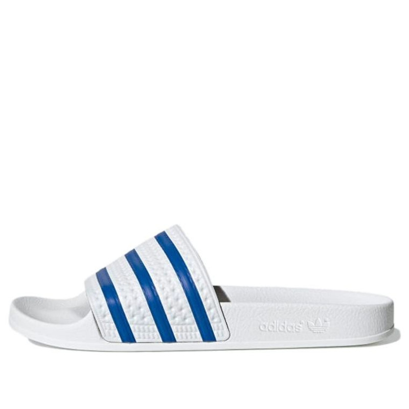 adidas originals Adilette Slides White/Blue FX5860 1