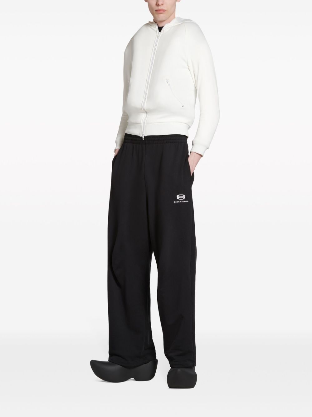 BALENCIAGA logo-print track pants