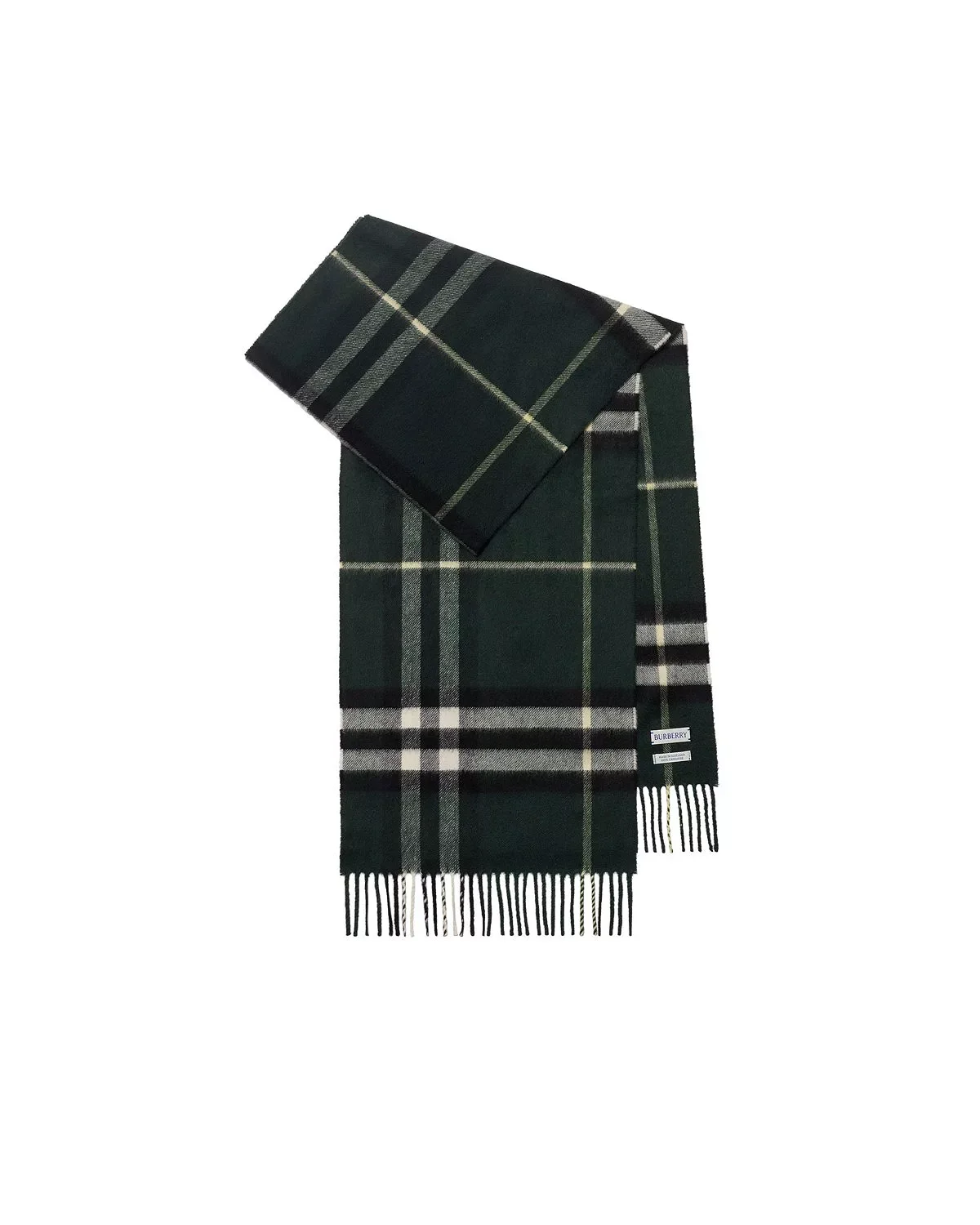 Check Cashmere Scarf - 1
