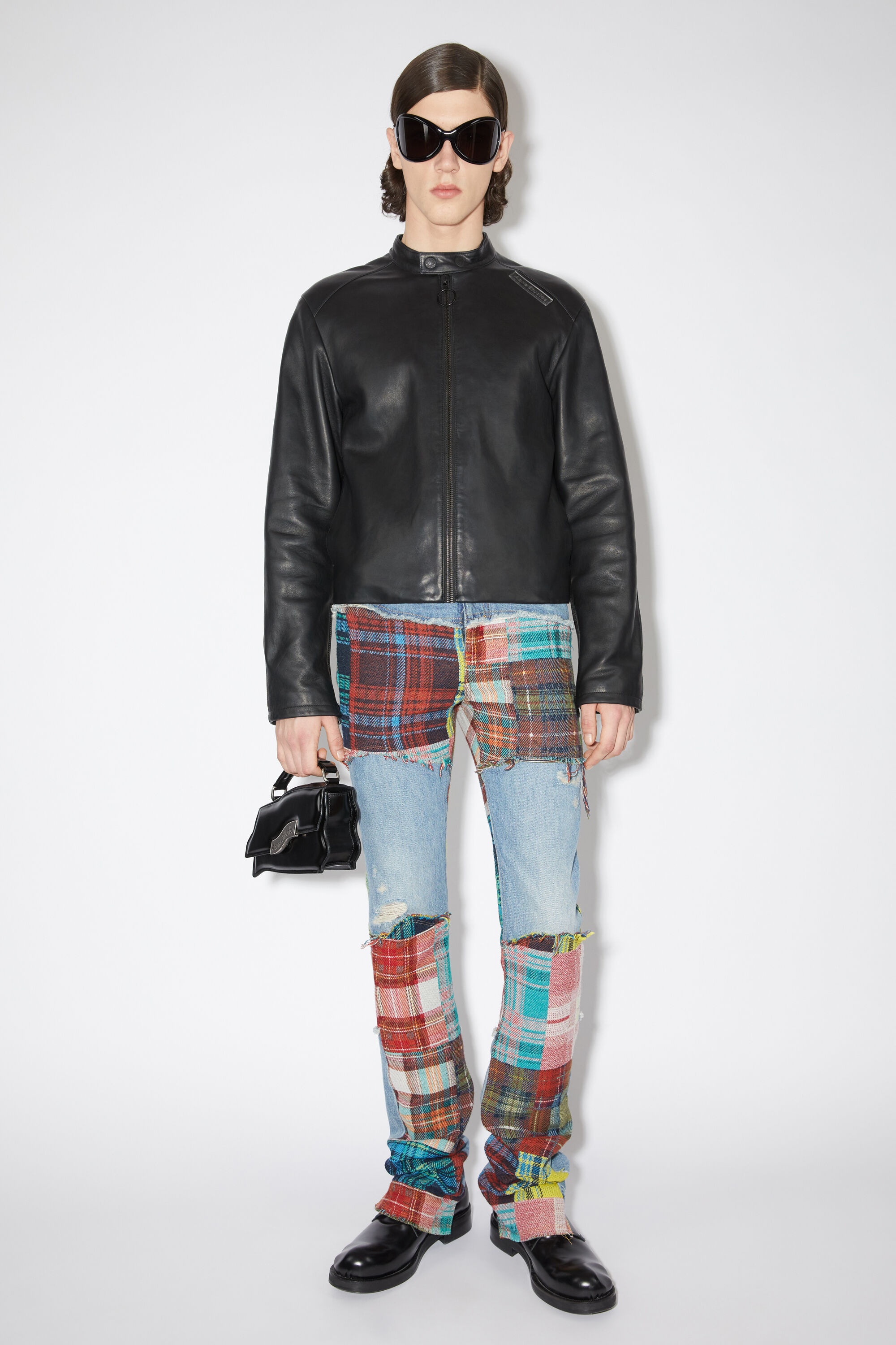 Leather jacket - Black - 2