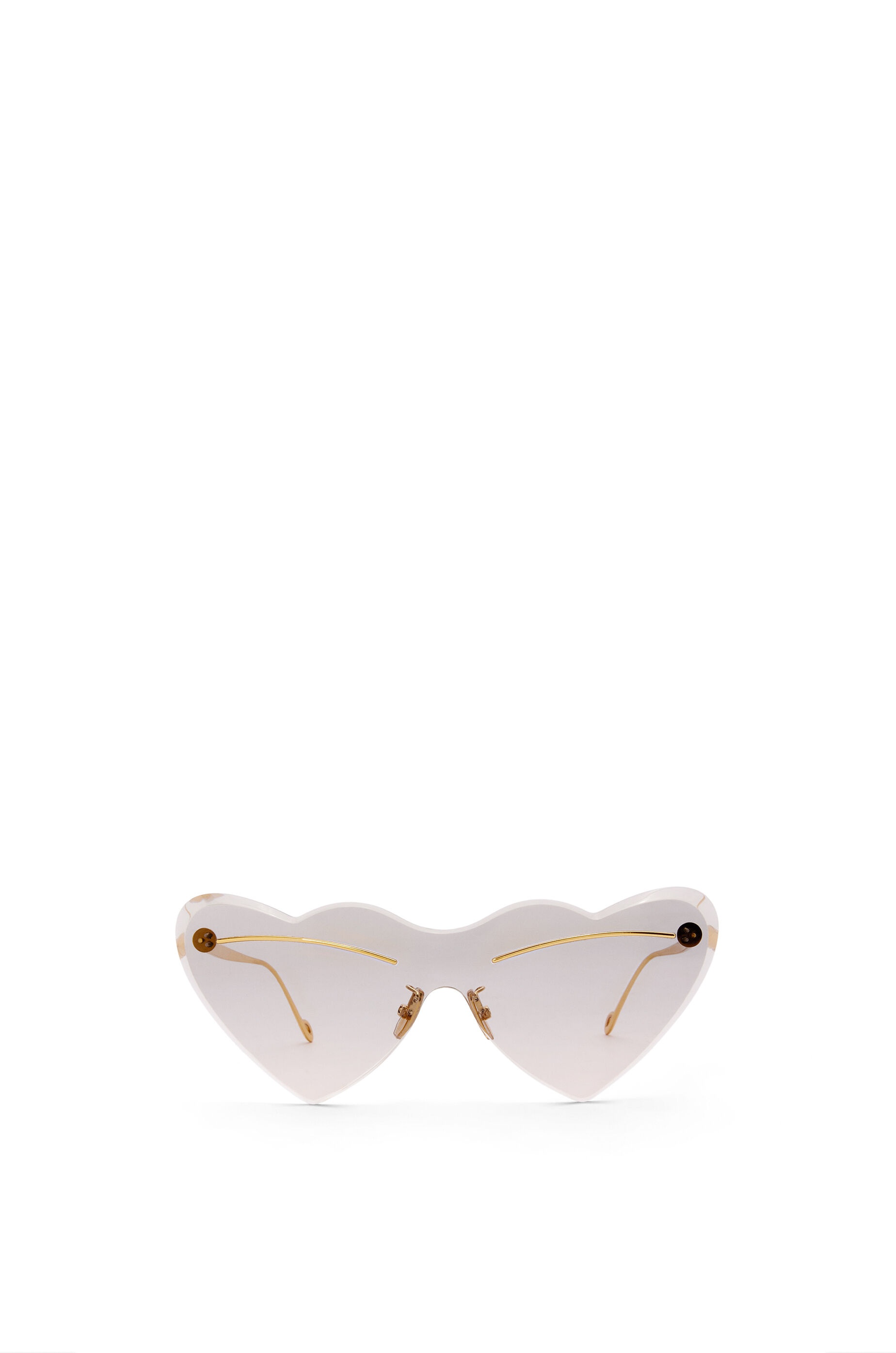 Heart sunglasses in metal - 1
