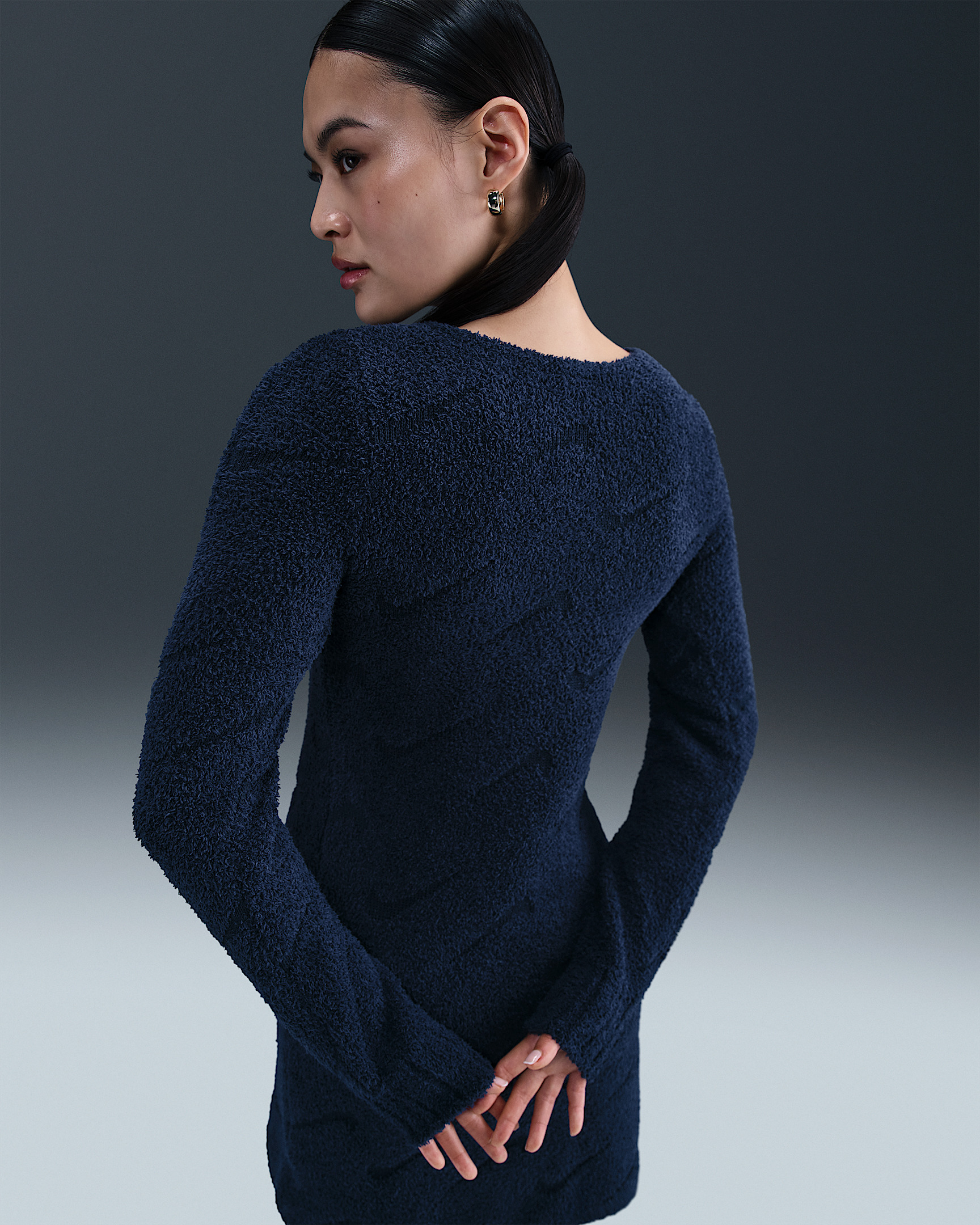 Nike Sportswear Phoenix Cozy Bouclé Women's Slim Knit Dress - 3