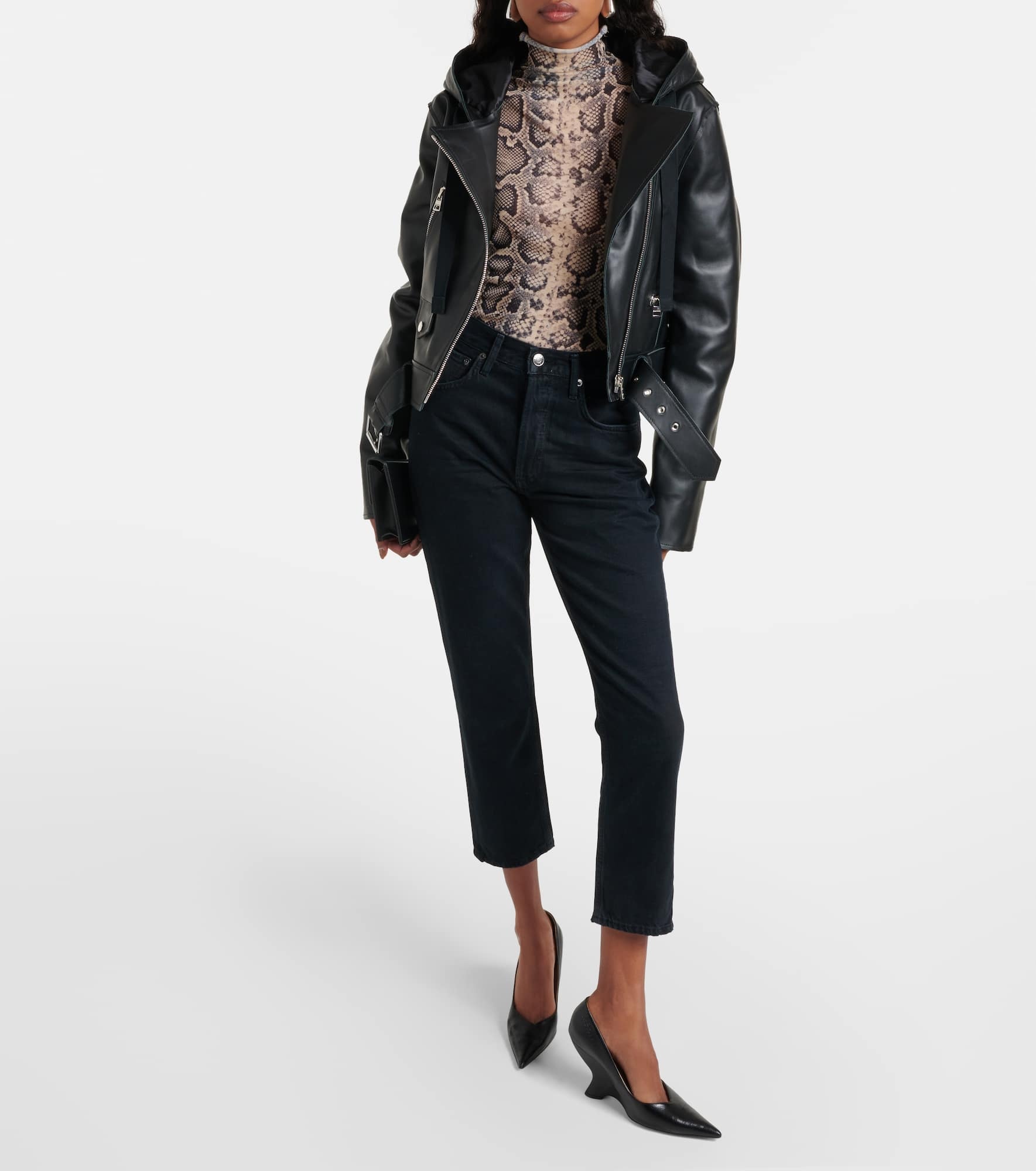 Riley Crop high-rise slim jeans - 2