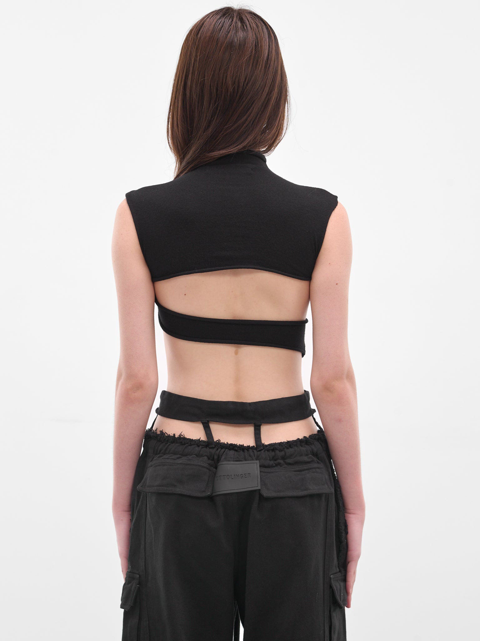 Black Cut-Out Deconstructed Tank - 3