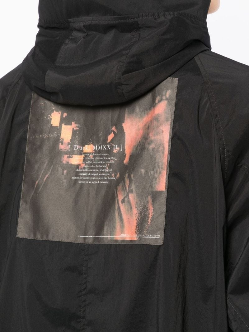 Dusk Mod hooded raincoat - 5