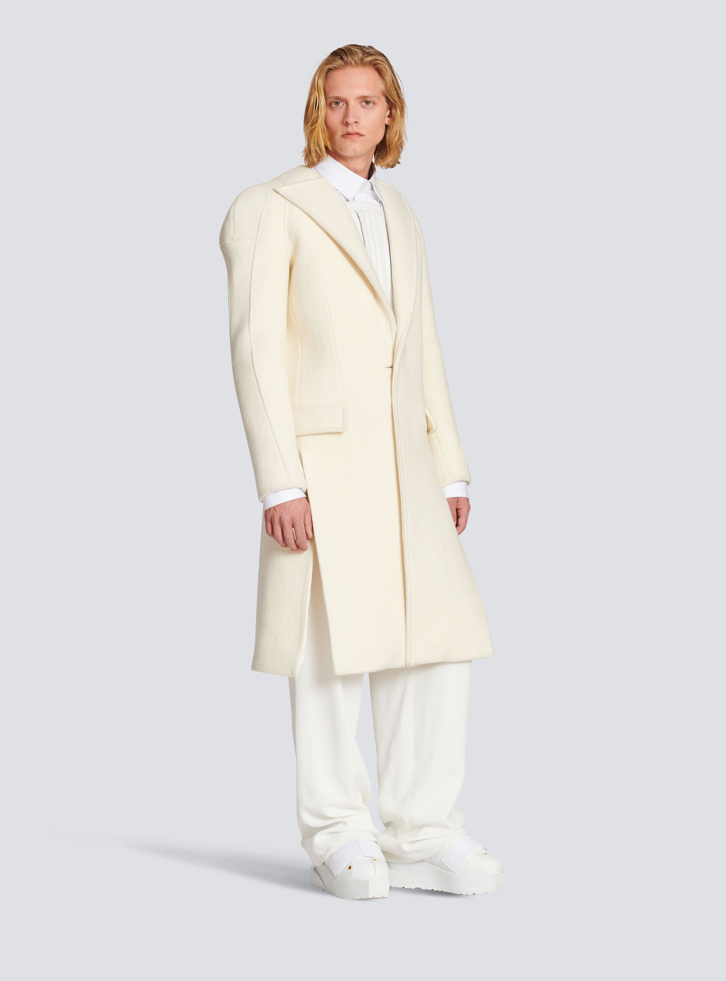 Long wool coat - 3
