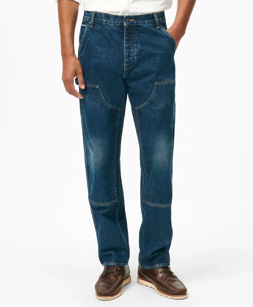 Cherry Street Selvedge Denim Carpenter Pants - 1