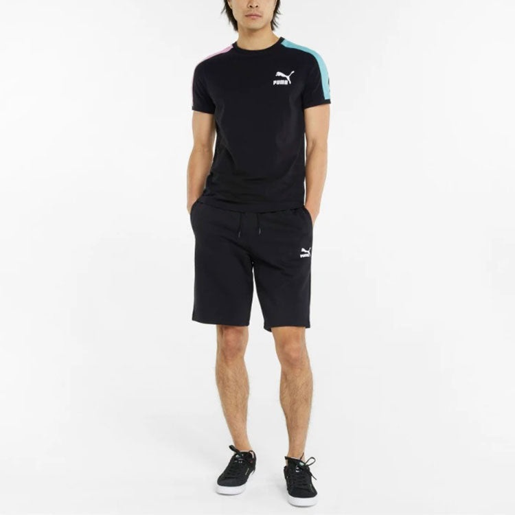 PUMA Classics Logo Shorts 'Black' 535332-01 - 3