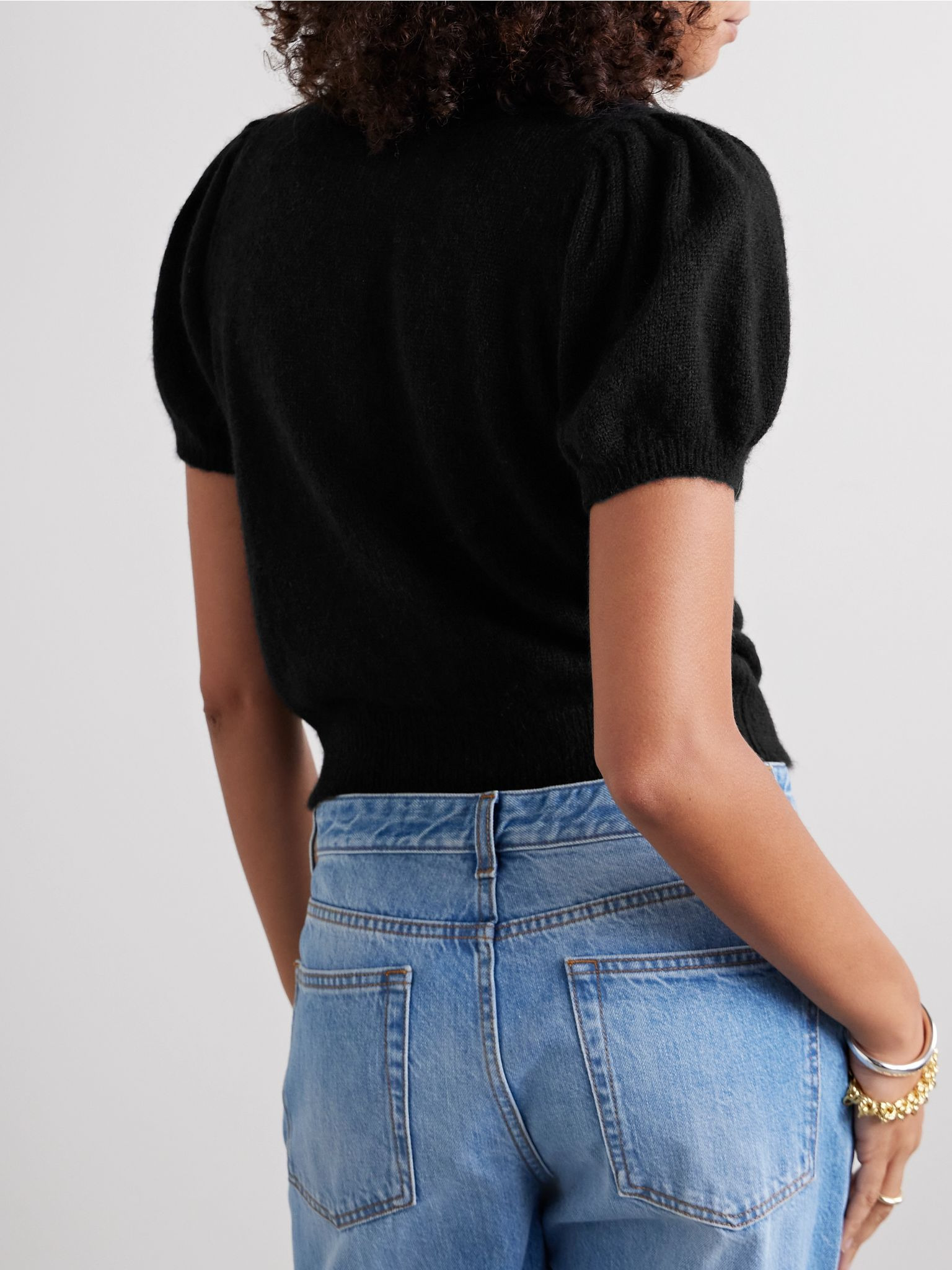 Anisa knitted cardigan Black - 4