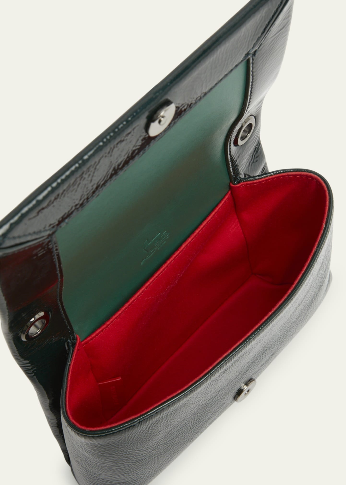Loubi54 Small Clutch Bag in Naplak Leather - 3