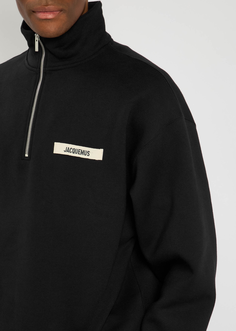 Jacquemus Le Camionneur Gros Grain Cotton Sweatshirt - 5