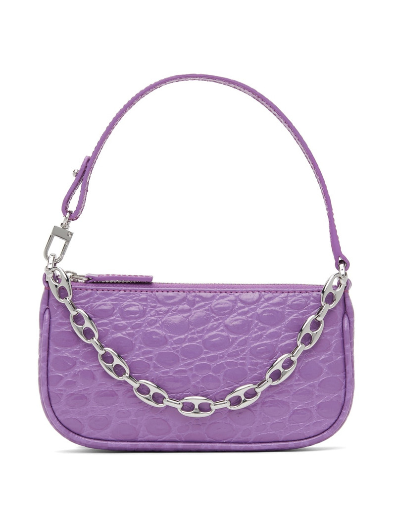 Purple Croc Rachel Mini Bag 4
