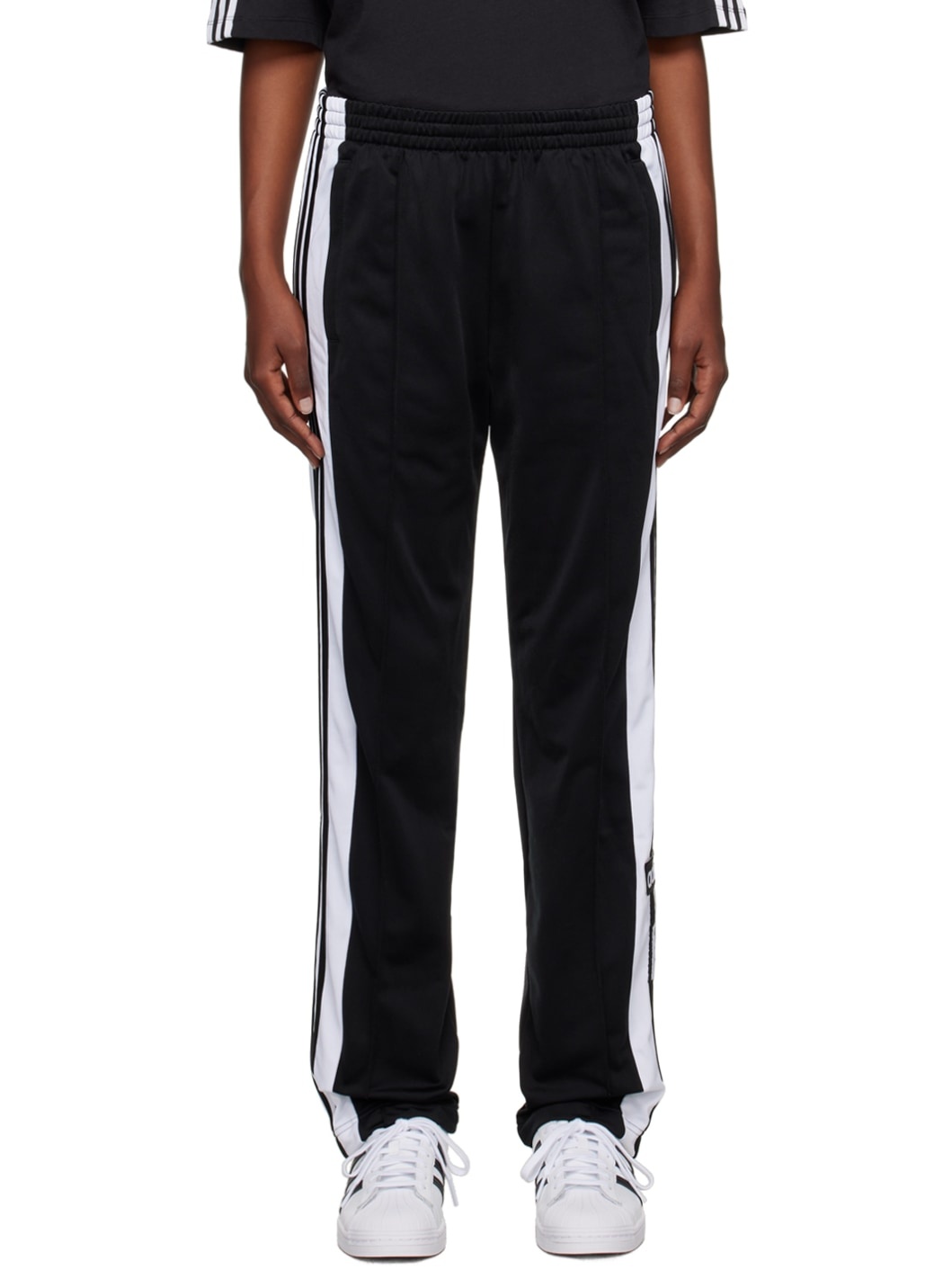 Black Adibreak Lounge Pants - 1