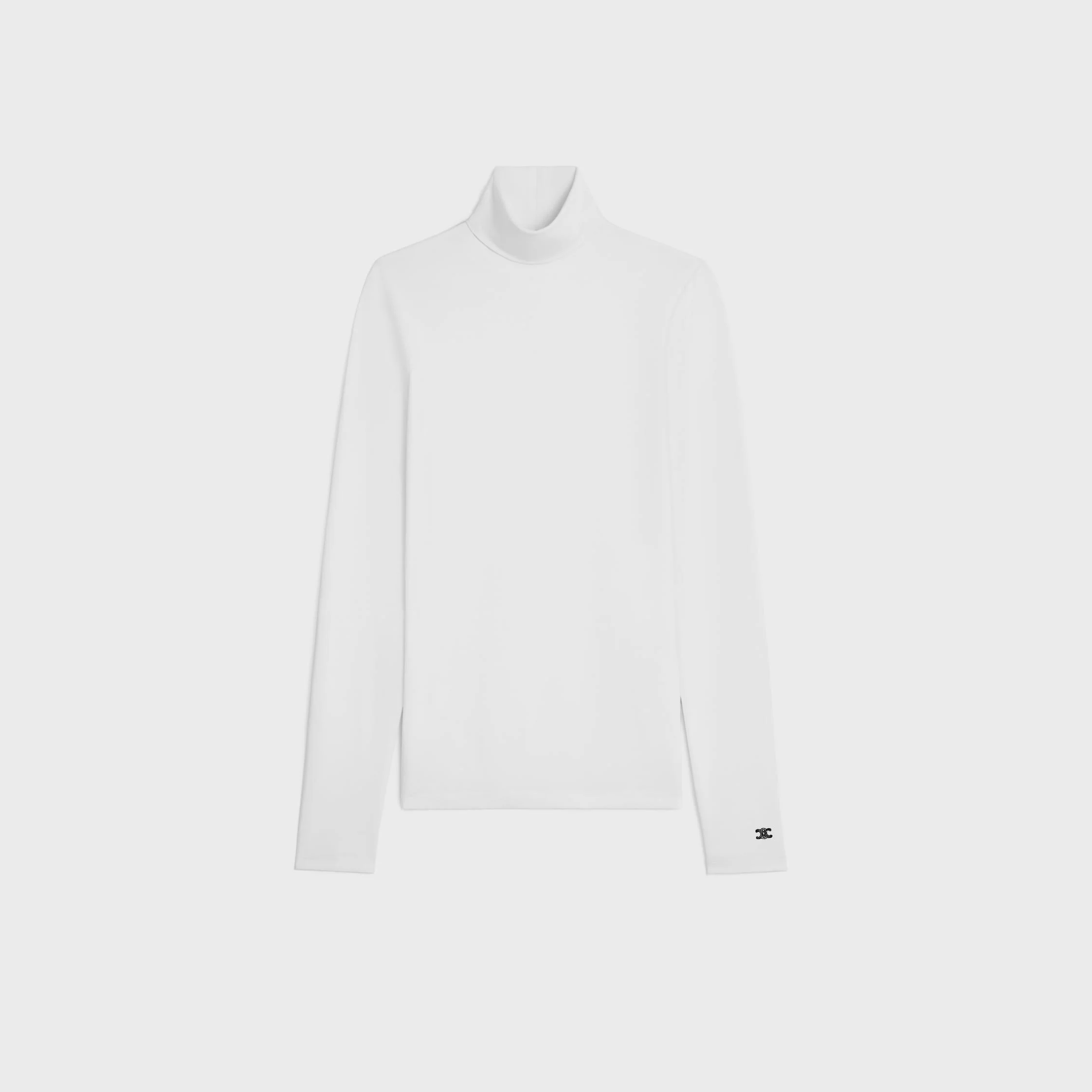 high neck top IN athletic cotton jersey - 1