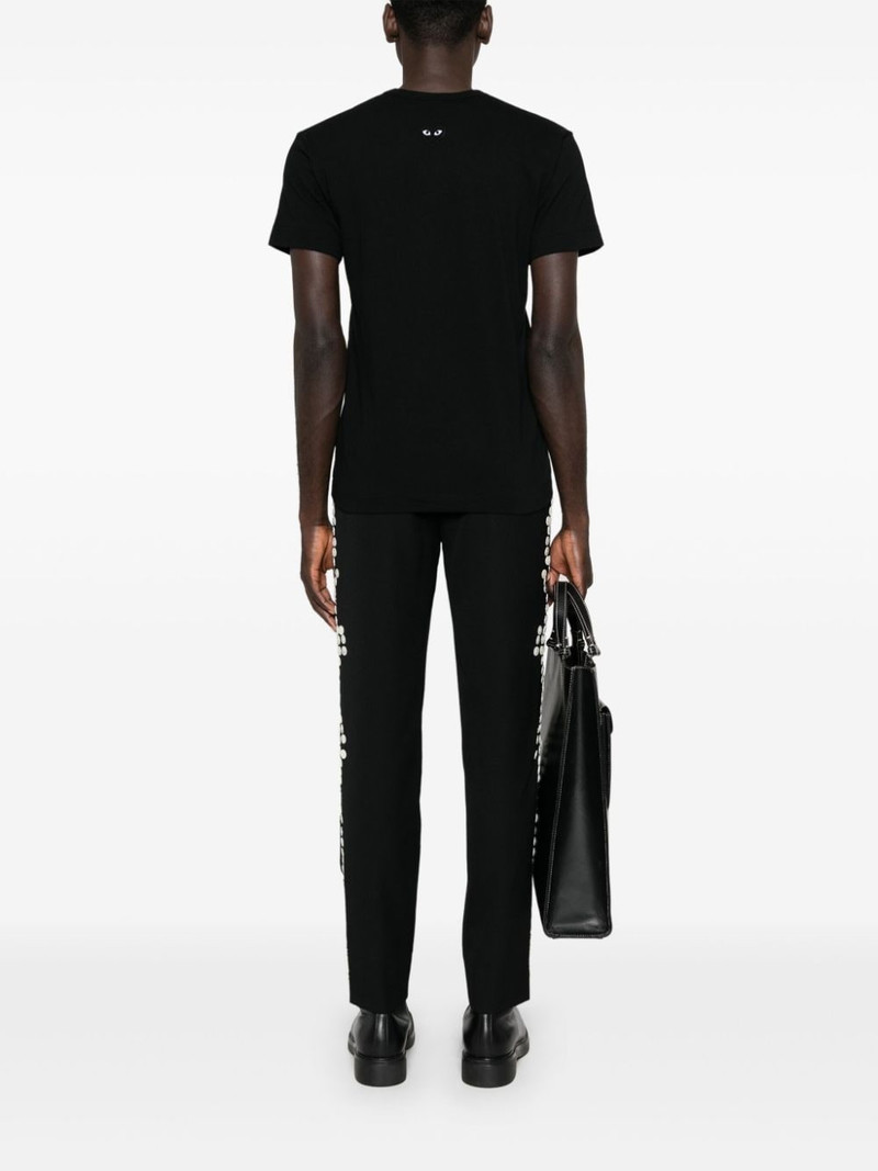 Comme des Garçons PLAY signature heart-patch T-shirt outlook