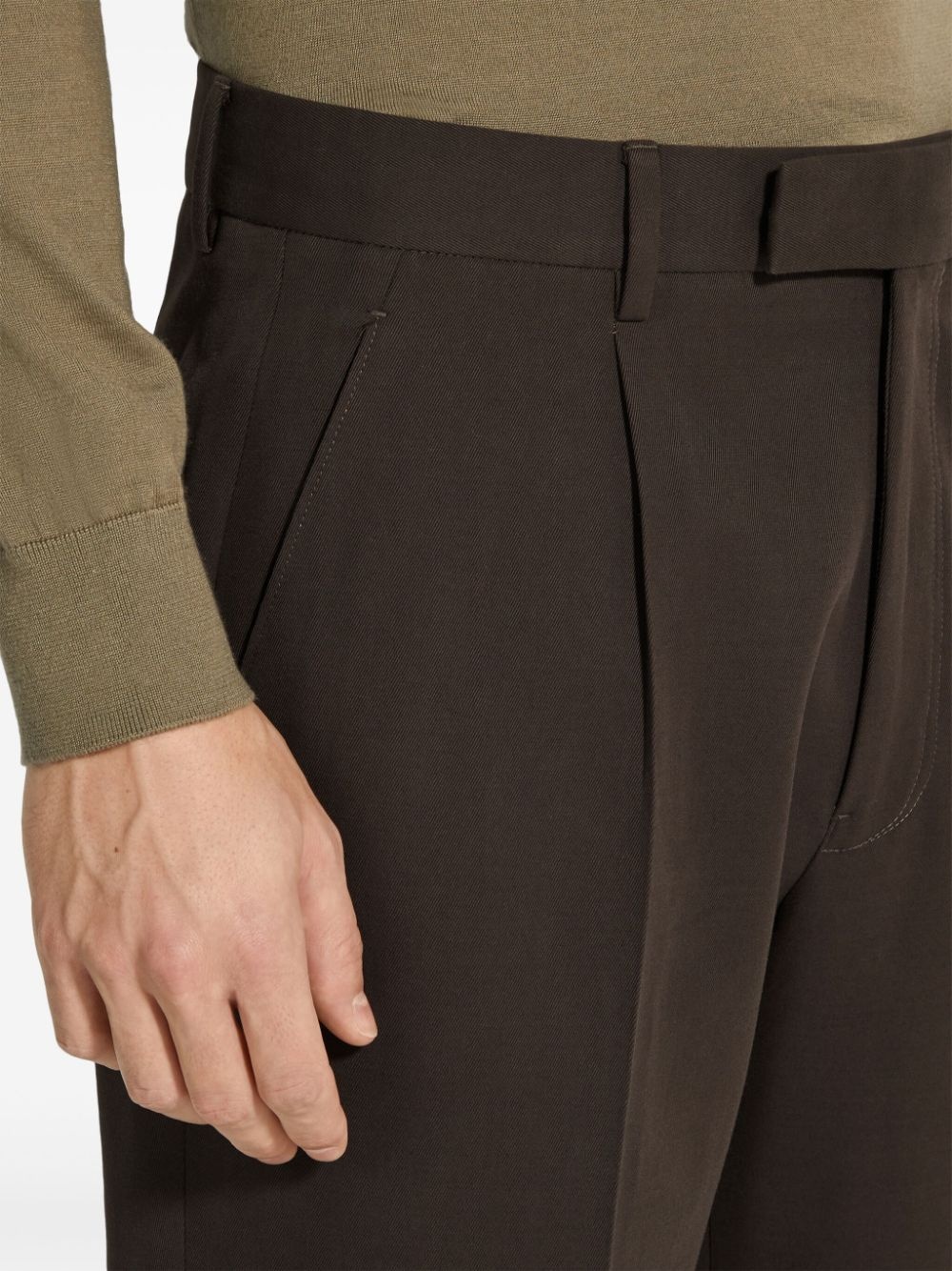 pleated trousers - 6