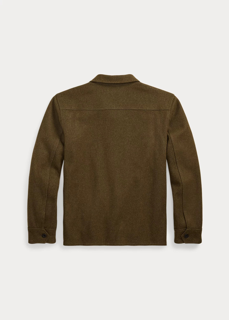 RRL by Ralph Lauren Wool-Blend Overshirt outlook