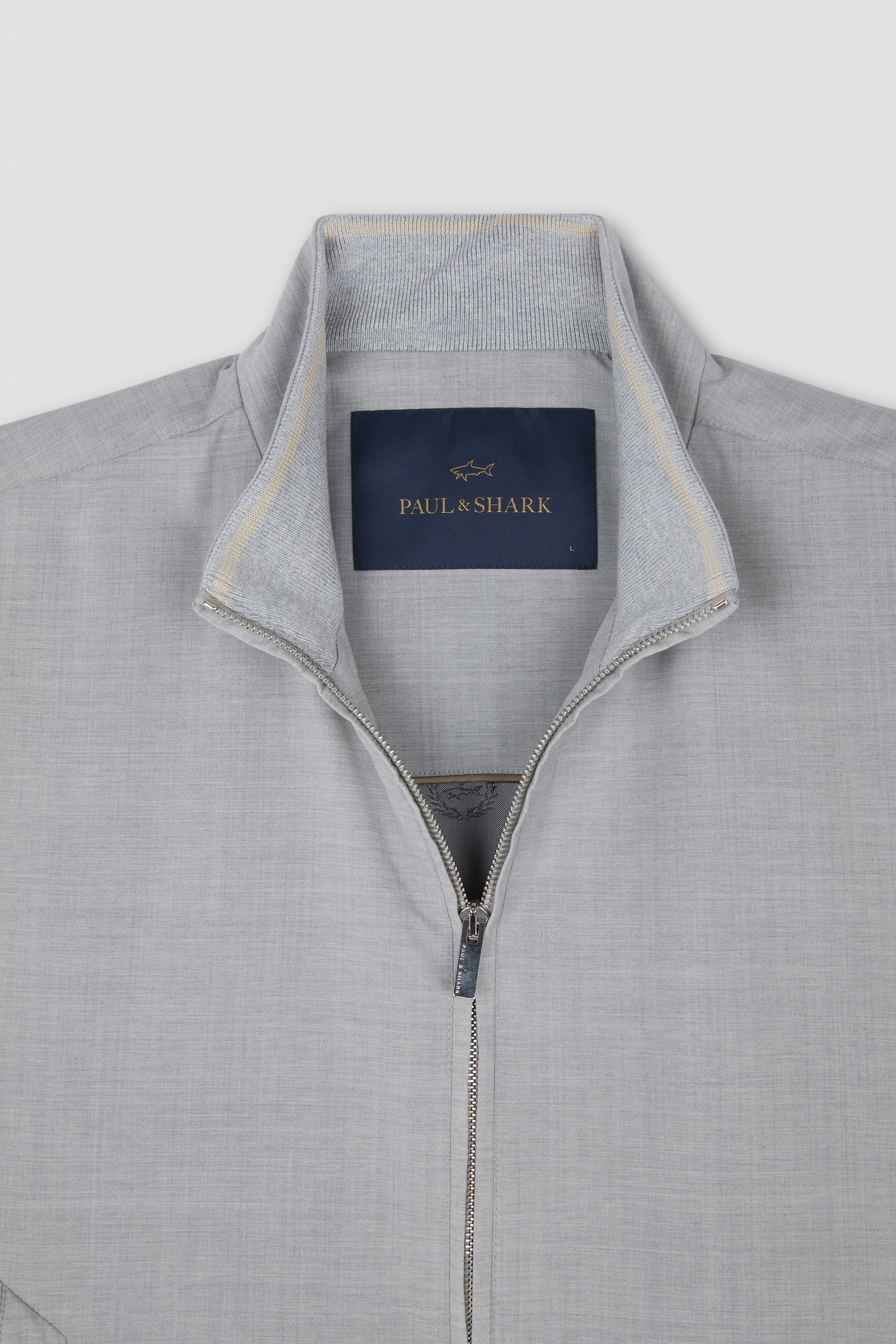 ZIPPED SWEATER IN WOOL AND SILK AND COTTON AND SILK - 7