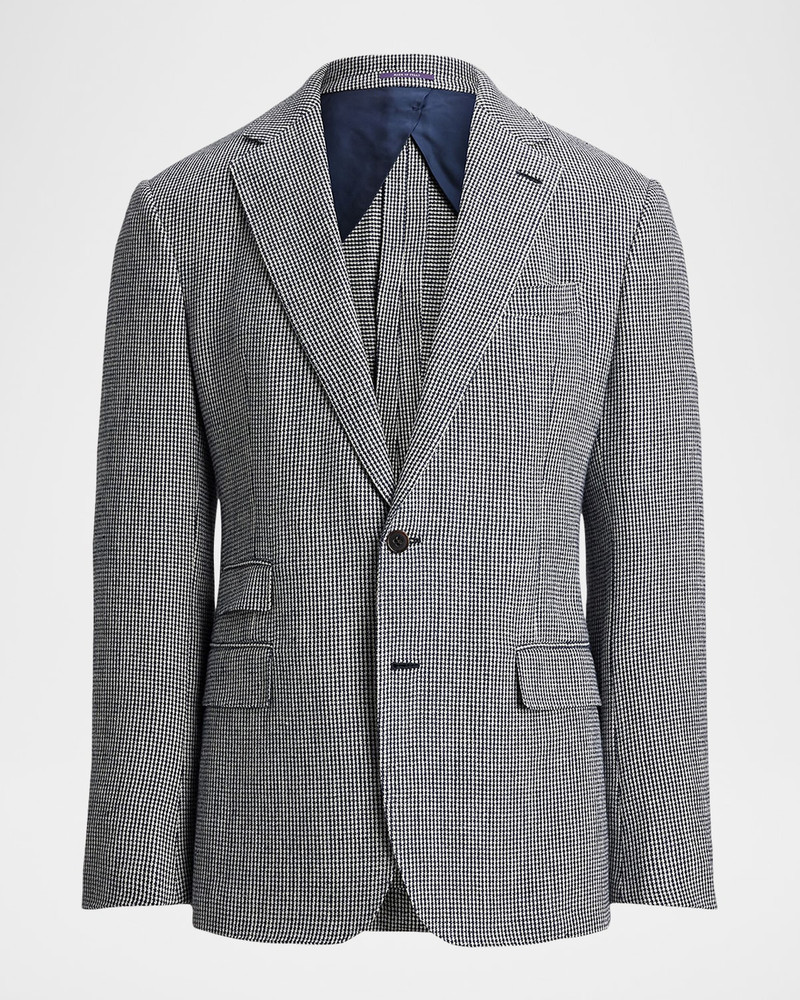 Men's Tickweave Micro-Houndstooth Sport Coat 1