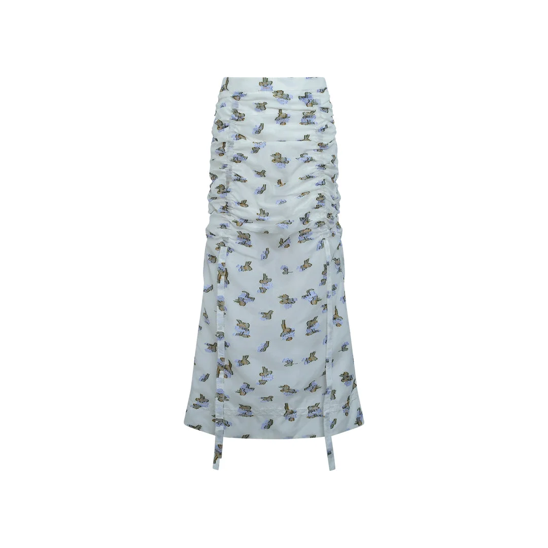 Liora Organza Midi Skirt - 1